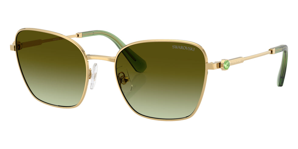 Swarovski SK7029 4004E8 55 - Gold / Green Gradient Brown #id:sk70294004e8_s:108105