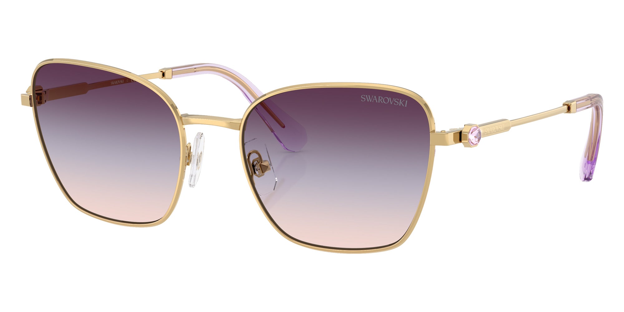 Swarovski SK7029 4036U7 55 - Gold / Gradient Brown/Blue/Violet #id:sk70294036u7_s:120105