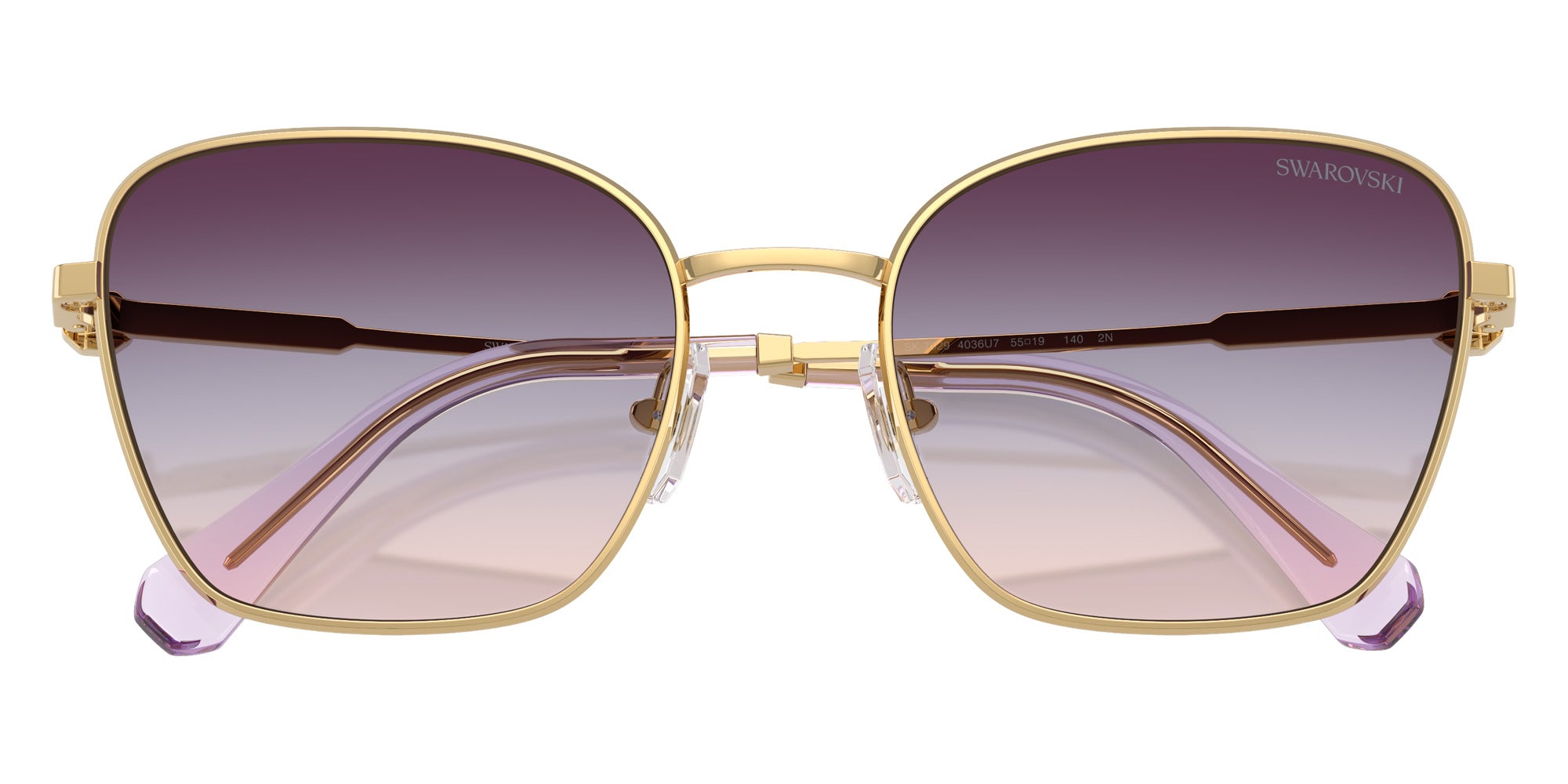 Swarovski SK7029 4036U7 55 - Gold / Gradient Brown/Blue/Violet #id:sk70294036u7_s:120120
