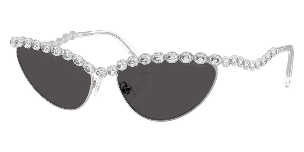 Swarovski SK7030 400187 59 - Silver / Dark Gray #id:sk7030400187_s:100105