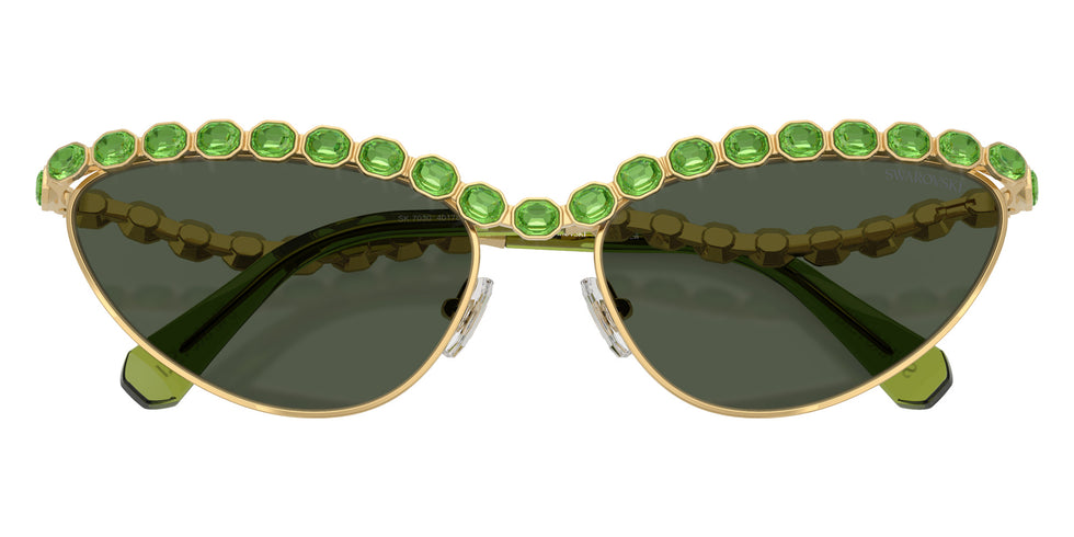Swarovski SK7030 401782 59 - Gold / Light Green #id:sk7030401782_s:102120