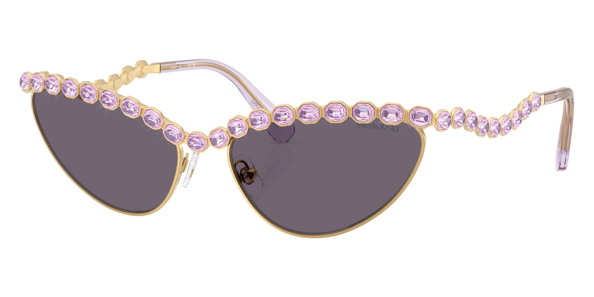 Swarovski SK7030 40361A 59 - Gold / Violet #id:sk703040361a_s:104105