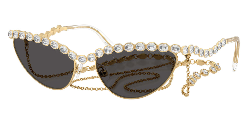 Swarovski SK7030 403987 59 - Gold / Dark Gray #id:sk7030403987_s:106105
