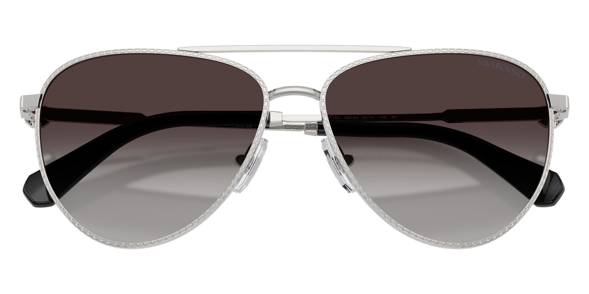 Swarovski SK7031 40018G 59 - Silver / Gradient Gray #id:sk703140018g_s:100120