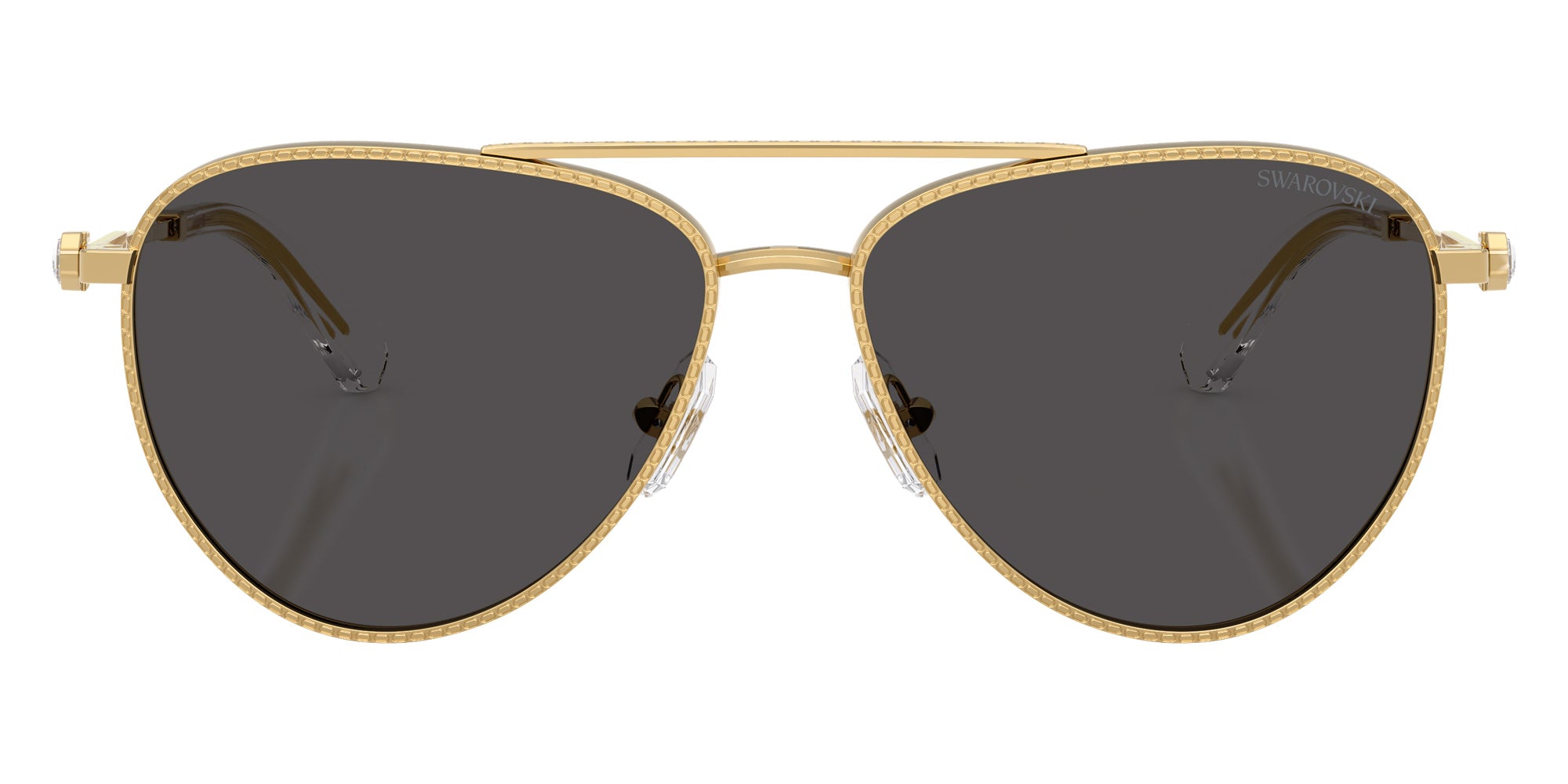 Swarovski SK7031 400487 59 - Gold / Dark Gray #id:sk7031400487_s:102100