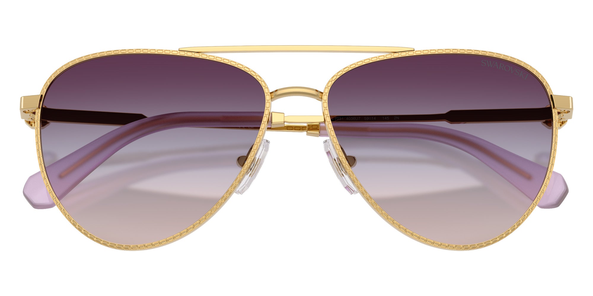 Swarovski SK7031 4036U7 59 - Gold / Gradient Light Brown/Blue/Violet #id:sk70314036u7_s:106120