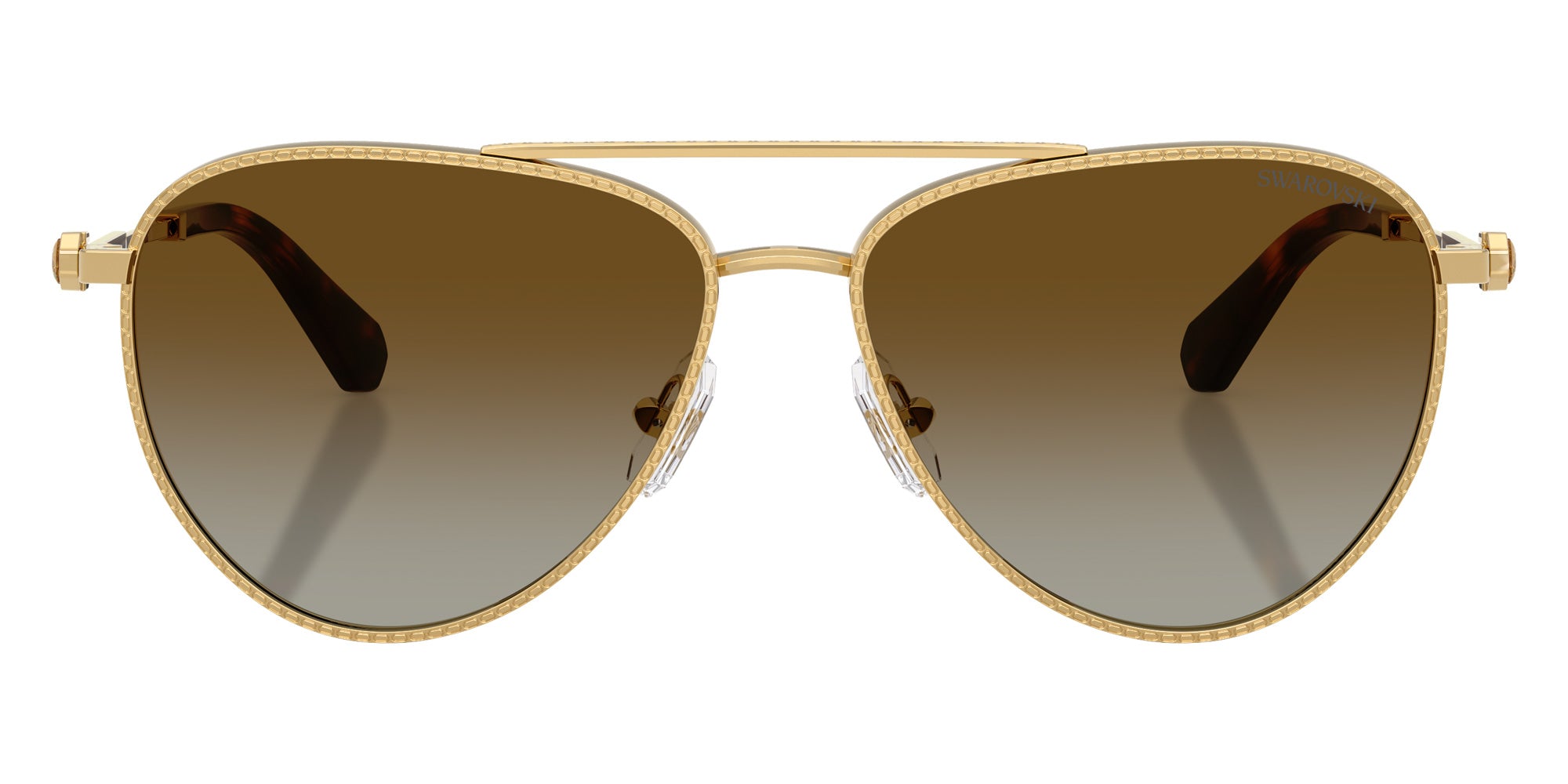 Swarovski SK7031 4037T5 59 - Gold / Gradient Brown Polarized #id:sk70314037t5_s:108100