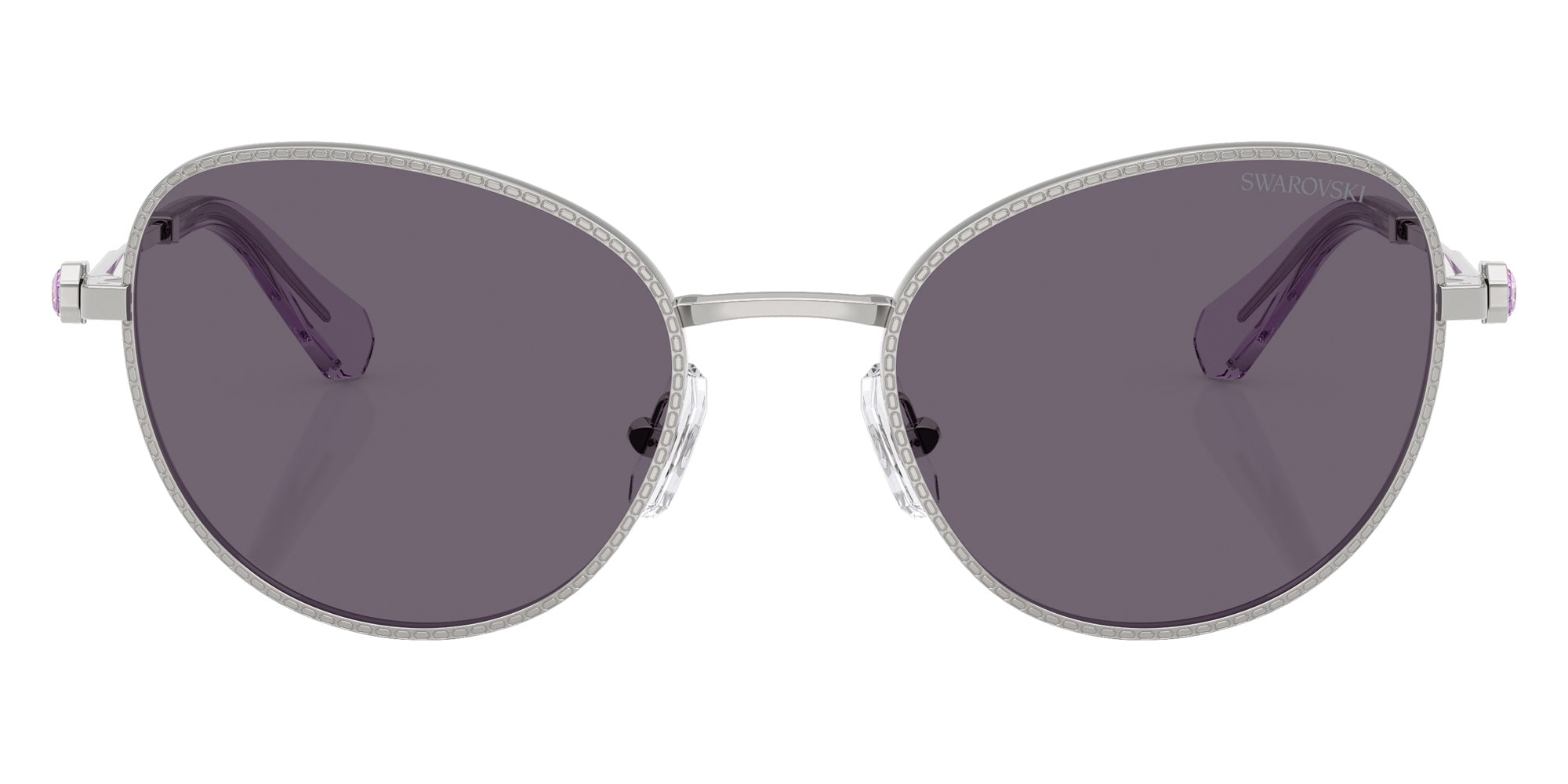 Swarovski SK7032 40011A 54 - Silver / Violet #id:sk703240011a_s:100100