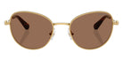 Swarovski SK7032 400473 54 - Gold / Dark Brown #id:sk7032400473_s:102100
