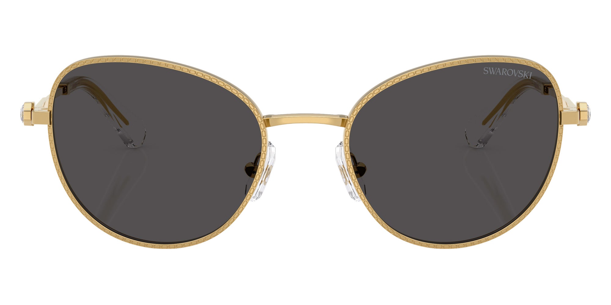 Swarovski SK7032 400487 54 - Gold / Dark Gray #id:sk7032400487_s:104100