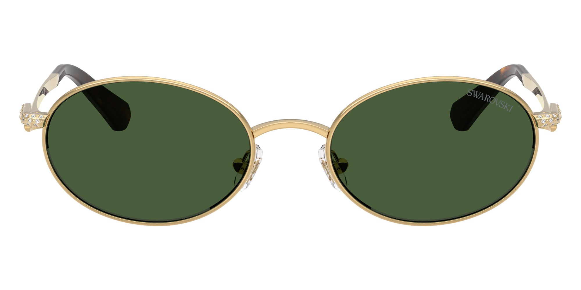 Swarovski SK7033 400471 53 - Gold / Dark Green #id:sk7033400471_s:104100
