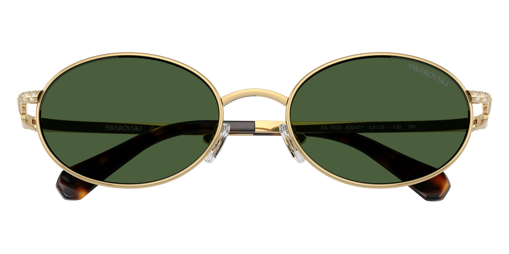 Swarovski SK7033 Oval Sunglasses | EyeOns.com