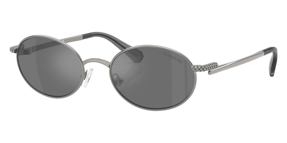 Swarovski SK7033 40096G 53 - Gunmetal / Gray Mirrored Black #id:sk703340096g_s:106105