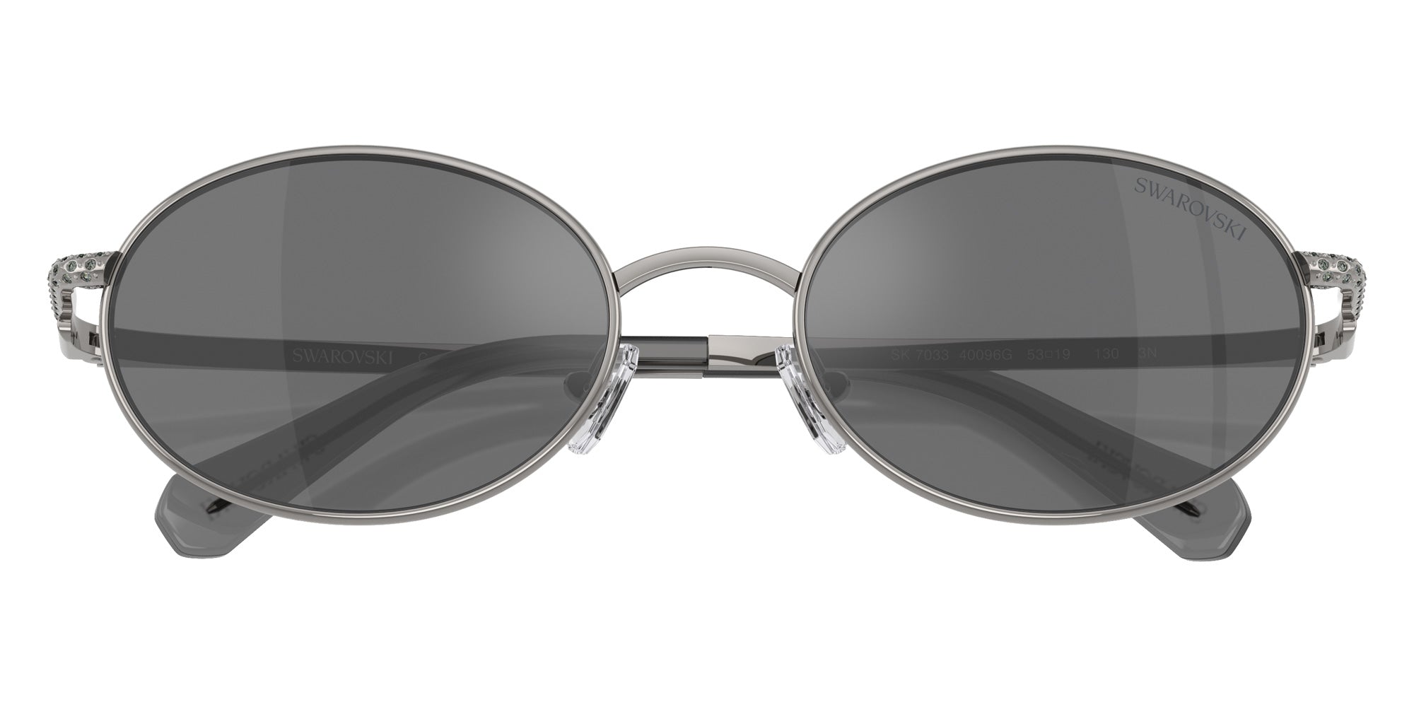 Swarovski SK7033 Oval Sunglasses | EyeOns.com