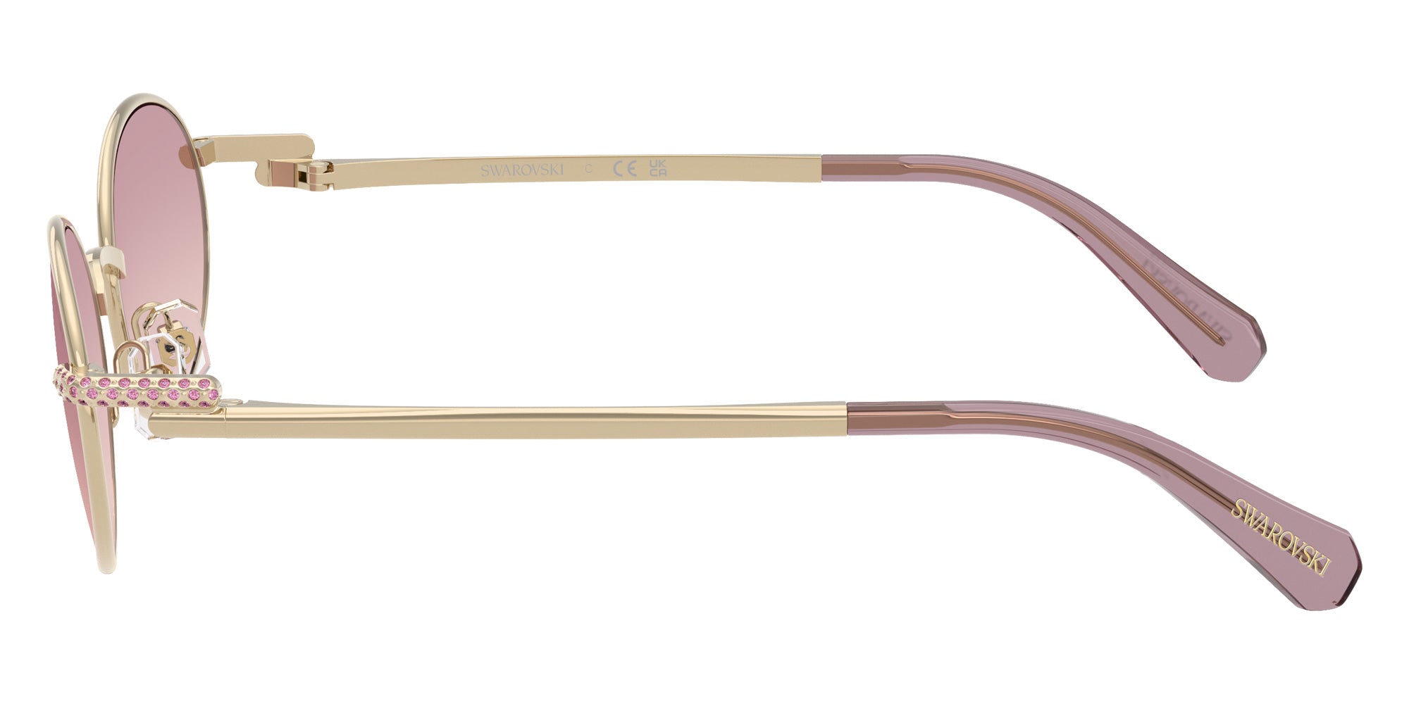 Swarovski SK7033 Oval Sunglasses | EyeOns.com