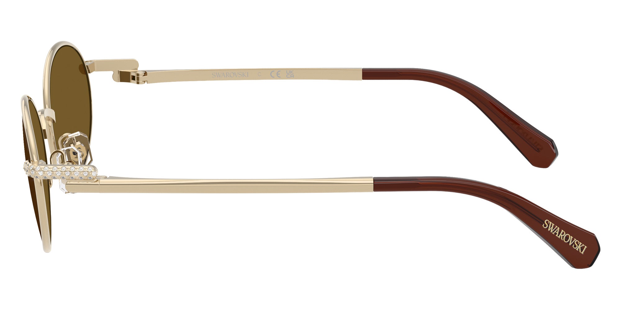Swarovski SK7033 Oval Sunglasses | EyeOns.com