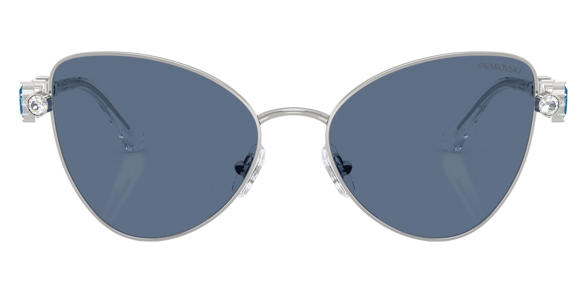 Swarovski SK7034 401A80 56 - Silver / Dark Blue #id:sk7034401a80_s:100100
