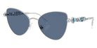 Swarovski SK7034 401A80 56 - Silver / Dark Blue #id:sk7034401a80_s:100105