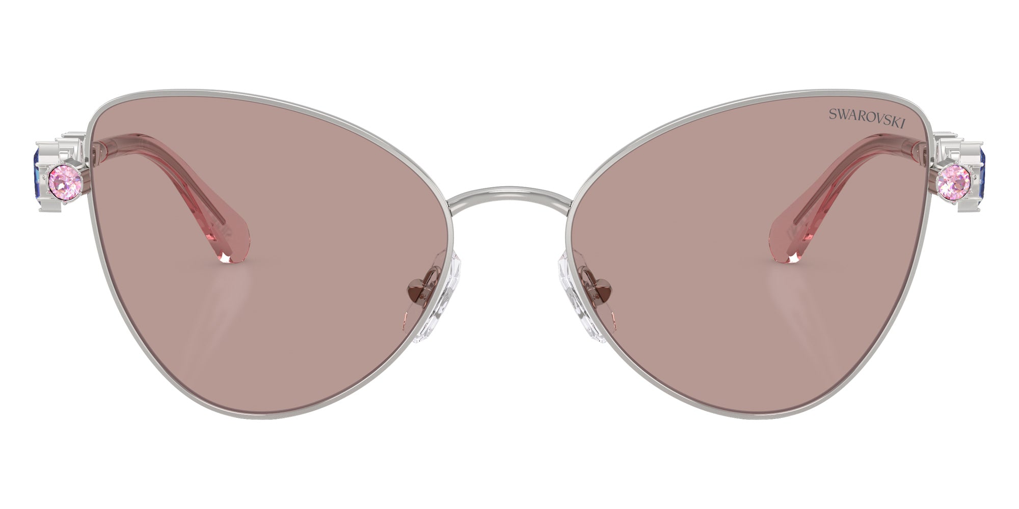 Swarovski SK7034 401M7N 56 - Silver / Light Purple Brown #id:sk7034401m7n_s:102100