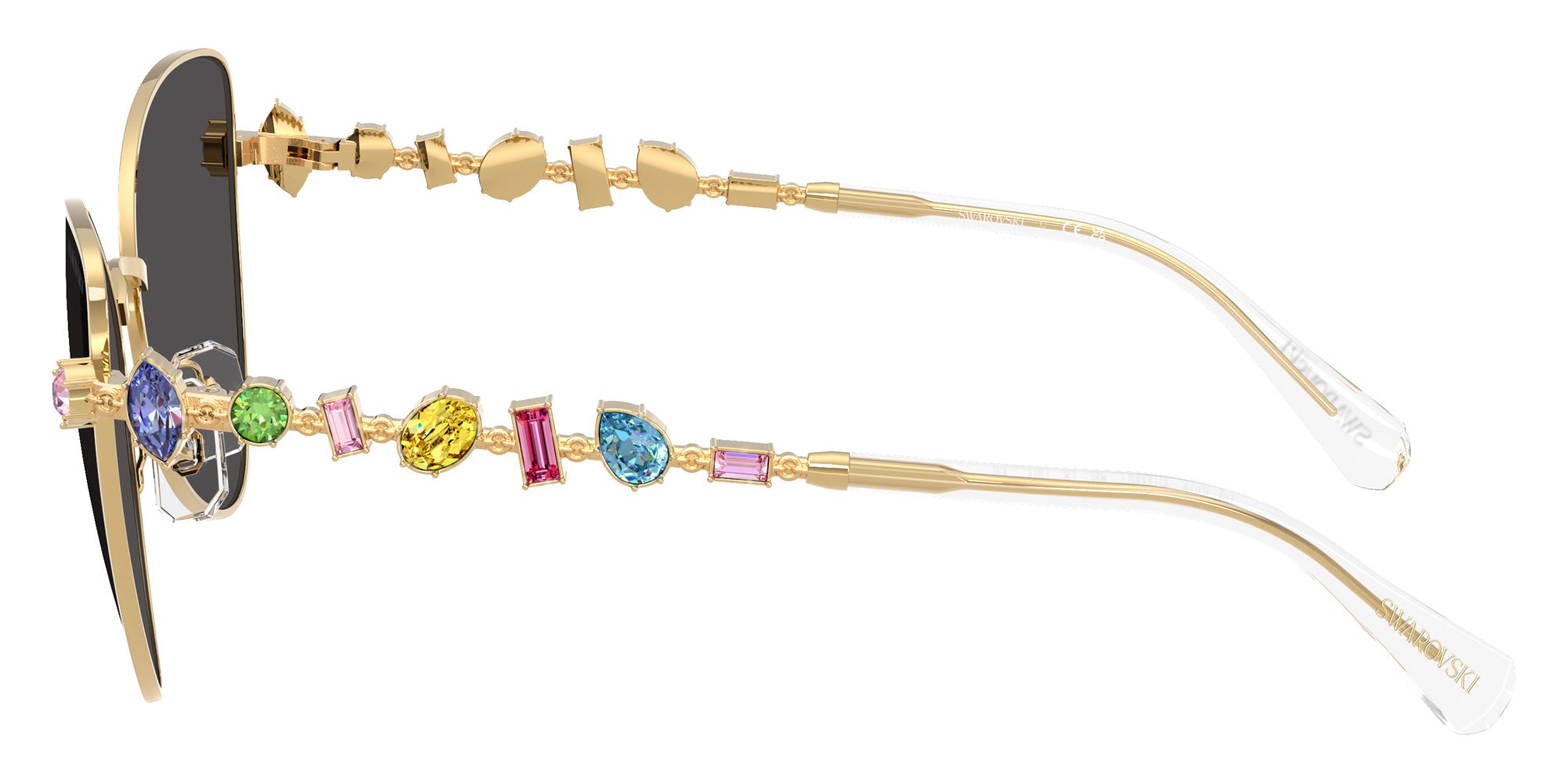 Swarovski SK7034 404M87 56 - Gold / Dark Gray #id:sk7034404m87_s:104110