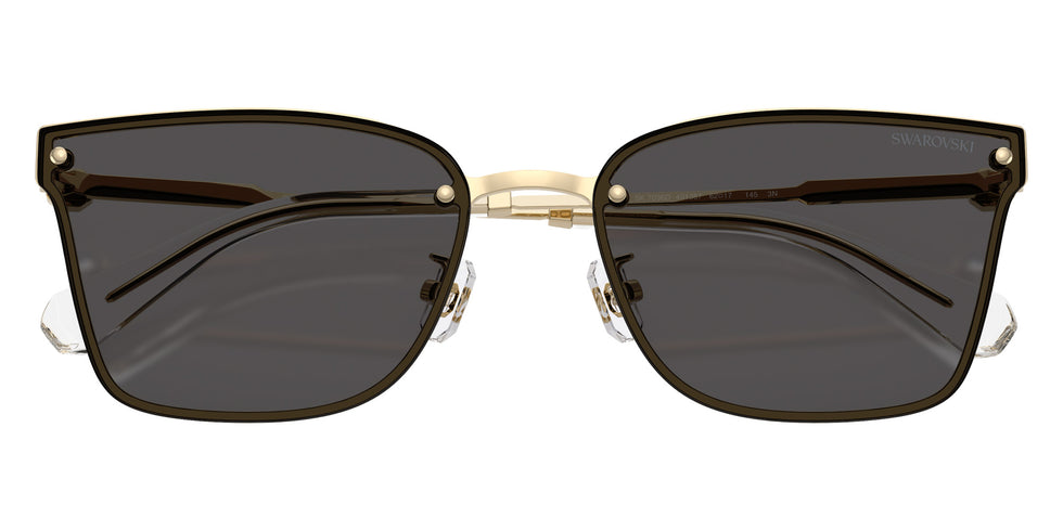 Swarovski SK7036D 401387 62 - Pale Gold / Dark Gray #id:sk7036d401387_s:104120