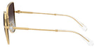 Swarovski SK7037 40048G 58 - Gold / Gradient Gray #id:sk703740048g_s:102110