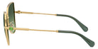 Swarovski SK7037 40172A 58 - Gold / Gradient Green #id:sk703740172a_s:106110