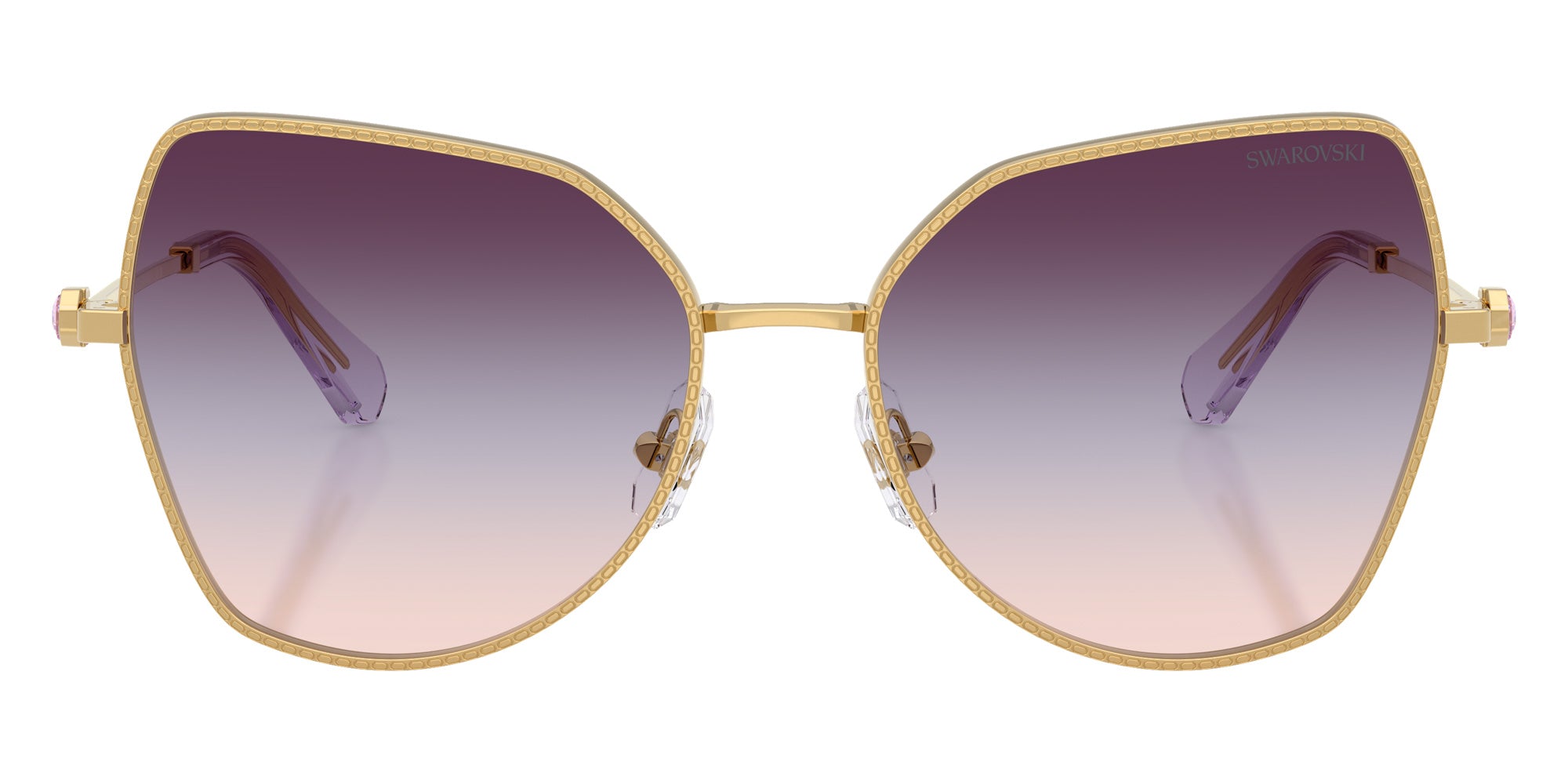 Swarovski SK7037 4036U7 58 - Gold / Gradient Brown/Blue/Violet #id:sk70374036u7_s:108100