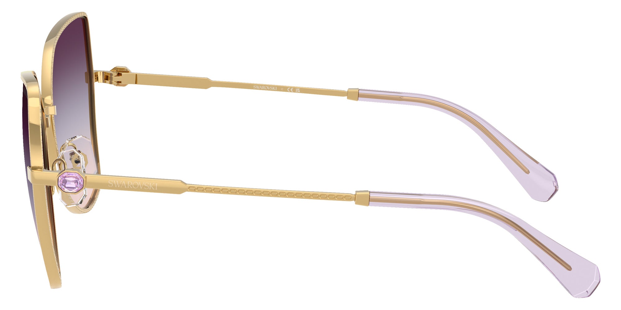 Swarovski SK7037 4036U7 58 - Gold / Gradient Brown/Blue/Violet #id:sk70374036u7_s:108110