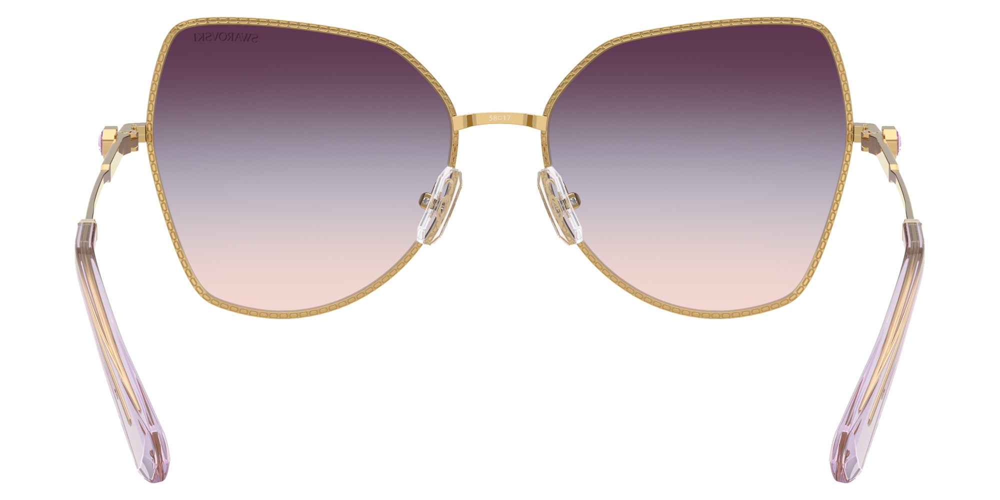 Swarovski SK7037 4036U7 58 - Gold / Gradient Brown/Blue/Violet #id:sk70374036u7_s:108115