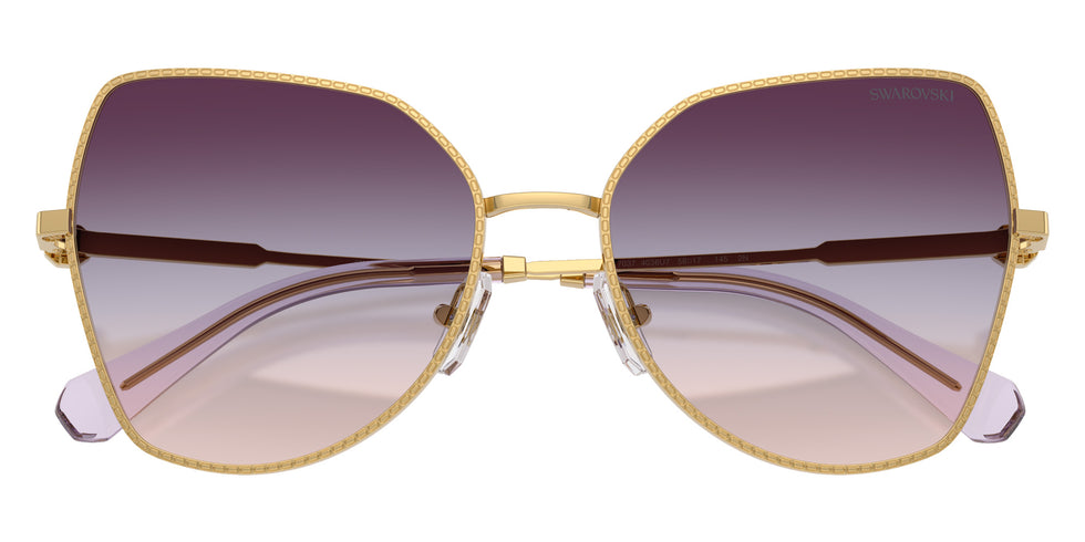 Swarovski SK7037 4036U7 58 - Gold / Gradient Brown/Blue/Violet #id:sk70374036u7_s:108120