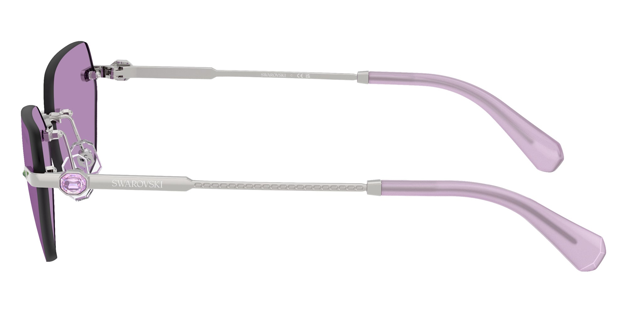 Swarovski SK7038 400169 58 - Silver / Violet #id:sk7038400169_s:100110
