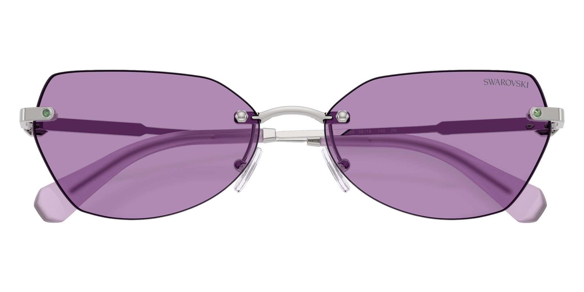Swarovski SK7038 400169 58 - Silver / Violet #id:sk7038400169_s:100120