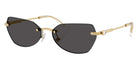 Swarovski SK7038 400487 58 - Gold / Dark Gray #id:sk7038400487_s:102105