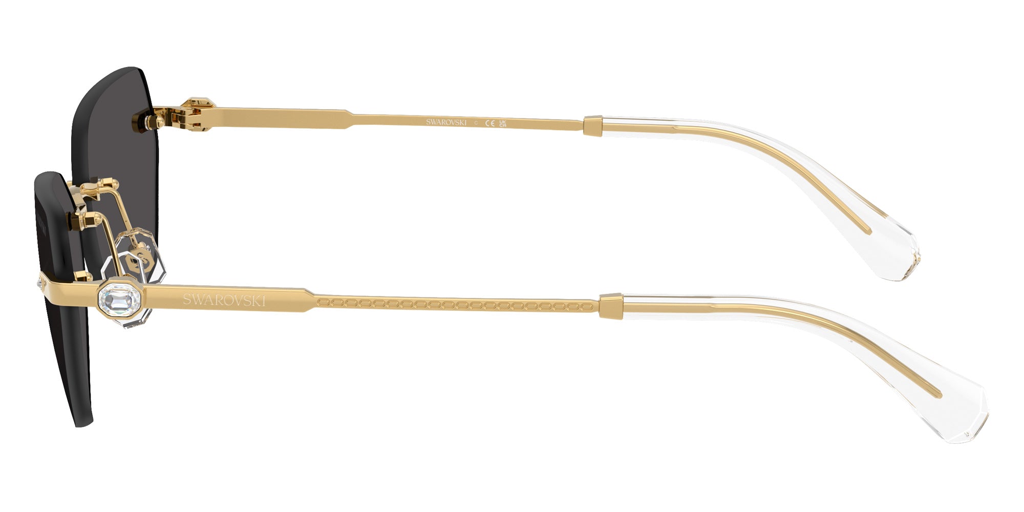 Swarovski SK7038 400487 58 - Gold / Dark Gray #id:sk7038400487_s:102110