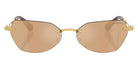 Swarovski SK7038 40077J 58 - Dark Gold / Dark Brown Mirrored Rose Gold #id:sk703840077j_s:104100