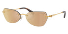Swarovski SK7038 40077J 58 - Dark Gold / Dark Brown Mirrored Rose Gold #id:sk703840077j_s:104105