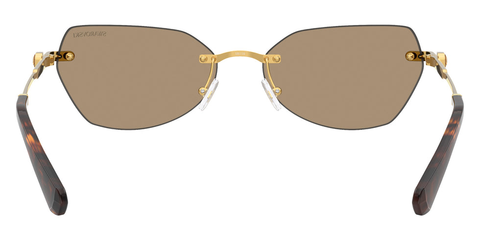 Swarovski SK7038 40077J 58 - Dark Gold / Dark Brown Mirrored Rose Gold #id:sk703840077j_s:104115