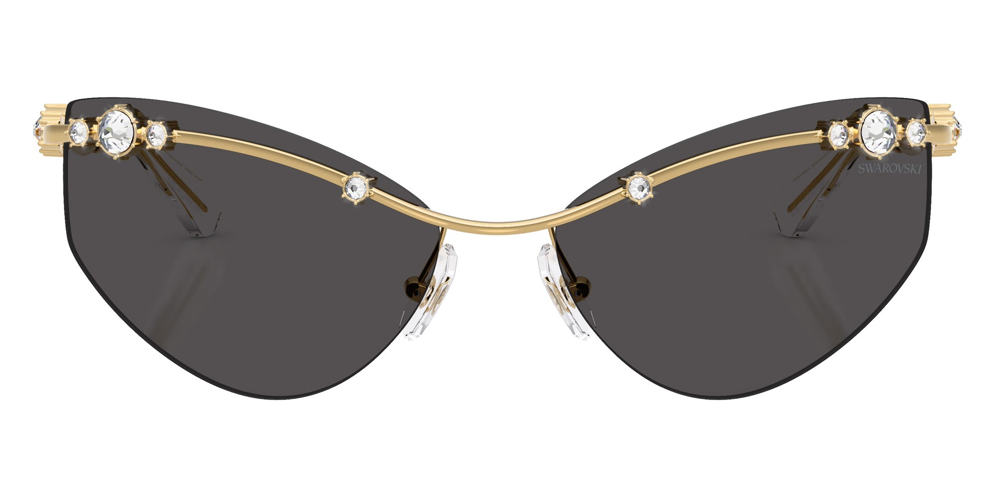 Swarovski SK7039 400487 61 - Gold / Dark Gray #id:sk7039400487_s:100100