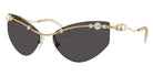 Swarovski SK7039 400487 61 - Gold / Dark Gray #id:sk7039400487_s:100105