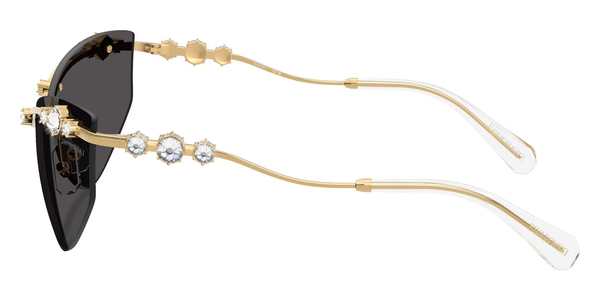 Swarovski SK7039 400487 61 - Gold / Dark Gray #id:sk7039400487_s:100110