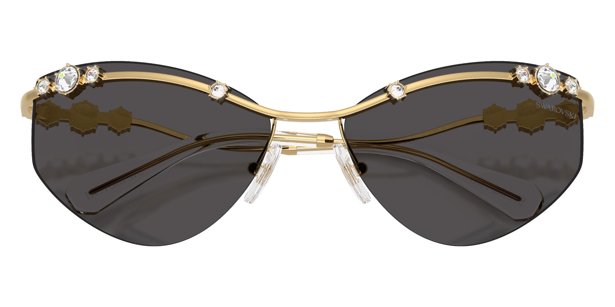 Swarovski SK7039 400487 61 - Gold / Dark Gray #id:sk7039400487_s:100120