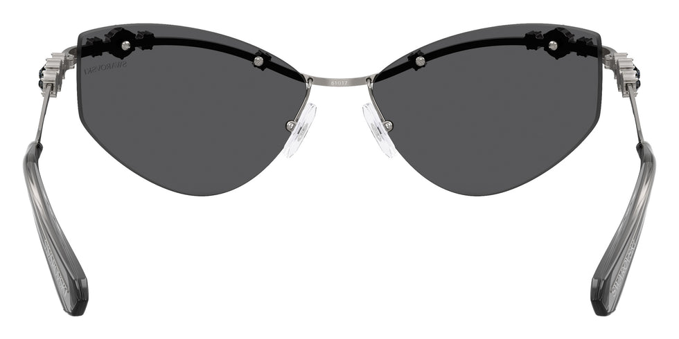 Swarovski SK7039 40096G 61 - Gunmetal / Gray Mirrored Black #id:sk703940096g_s:102115