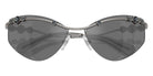 Swarovski SK7039 40096G 61 - Gunmetal / Gray Mirrored Black #id:sk703940096g_s:102120