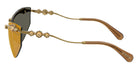 Swarovski SK7039 40427P 61 - Gold / Brown Mirrored Gold #id:sk703940427p_s:104110