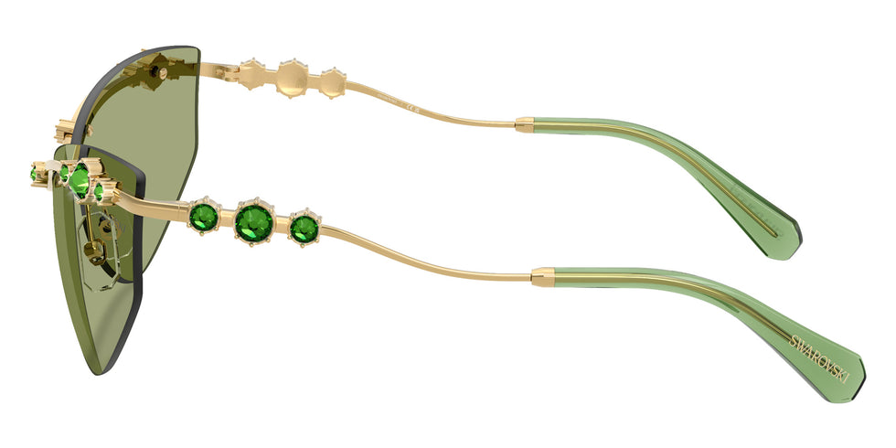Swarovski SK7039 404382 61 - Gold / Green #id:sk7039404382_s:106110