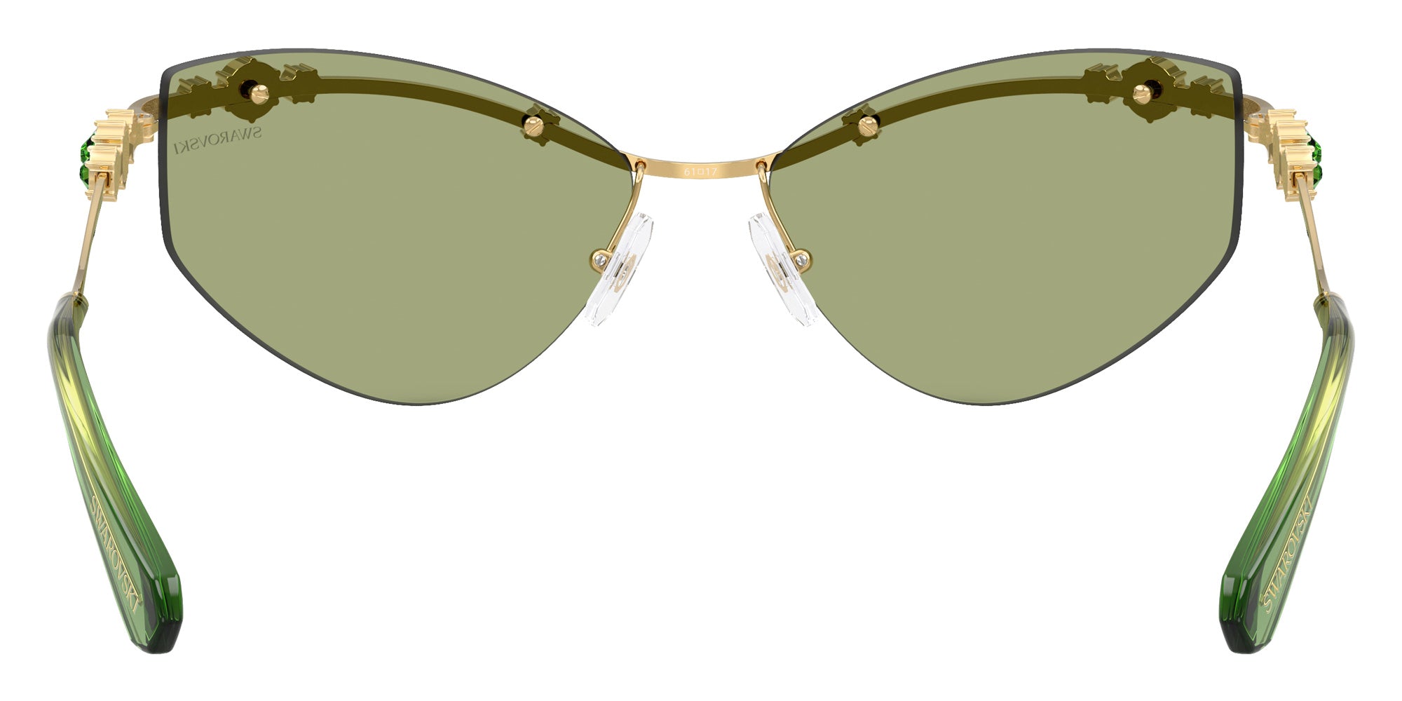 Swarovski SK7039 404382 61 - Gold / Green #id:sk7039404382_s:106115