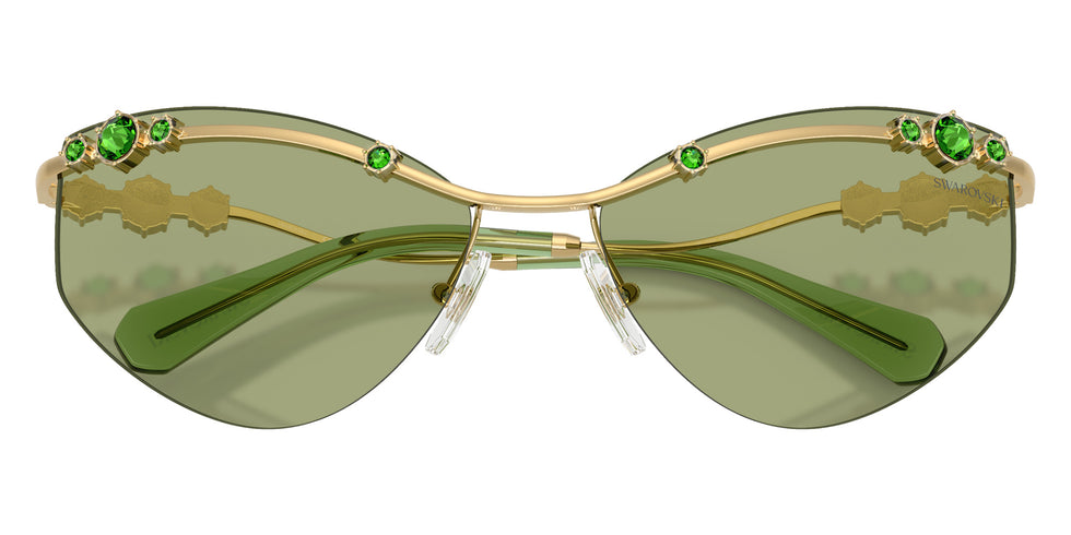 Swarovski SK7039 404382 61 - Gold / Green #id:sk7039404382_s:106120