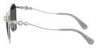 Swarovski SK7040 4001AL 57 - Silver / Gray Tampo Swarovski Gold Mirrored #id:sk70404001al_s:100110