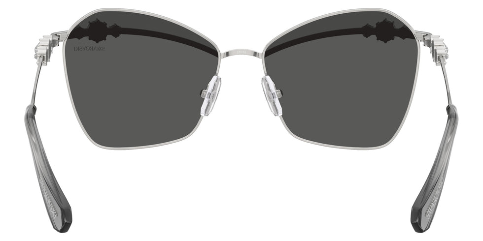 Swarovski SK7040 4001AL 57 - Silver / Gray Tampo Swarovski Gold Mirrored #id:sk70404001al_s:100115